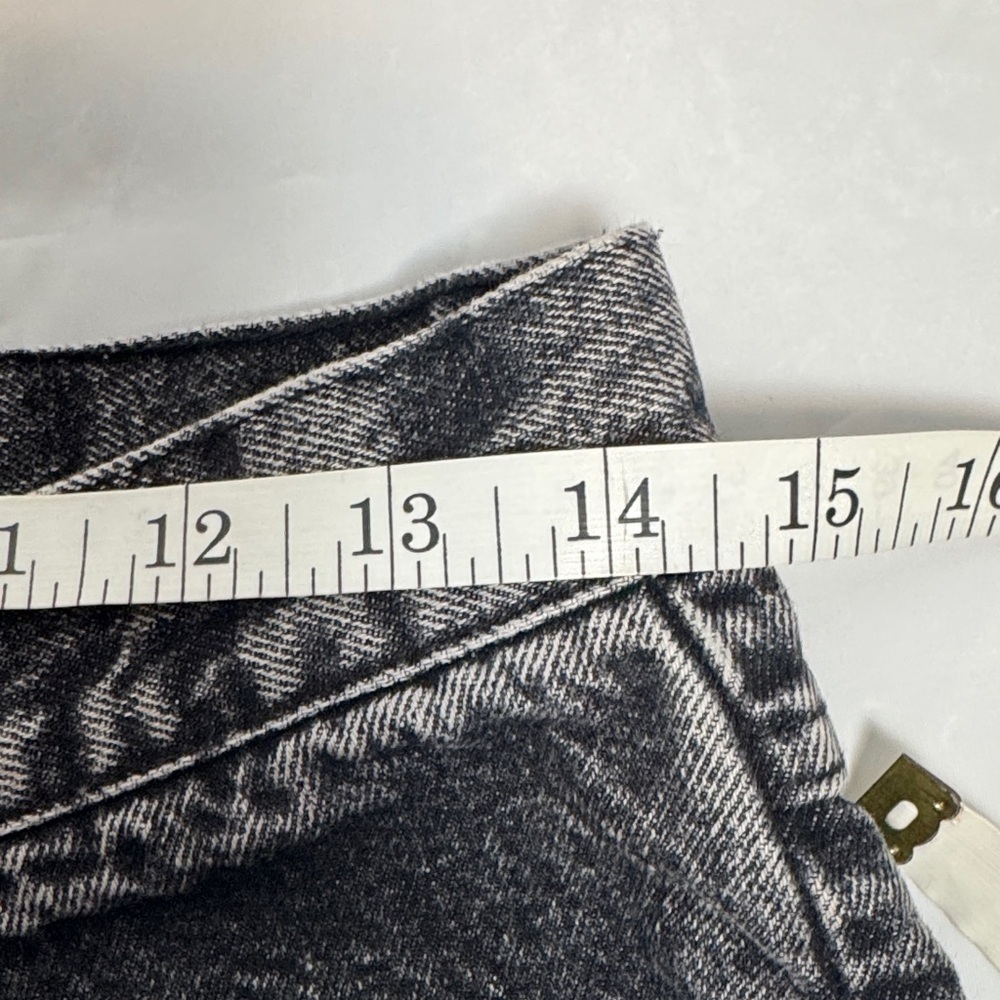 Straight leg Black-wash Denim Jeans - Picture 6 of 8